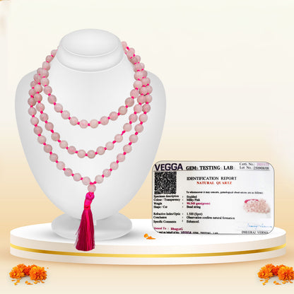 Rose Quartz Mala