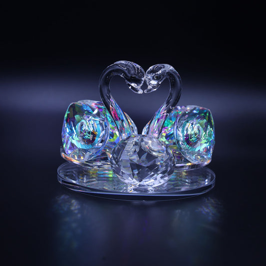 Swing Double Swan Crystal