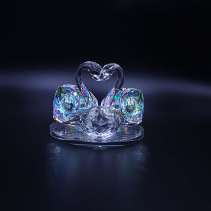 Swing Double Swan Crystal
