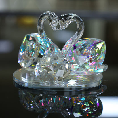 Swing Double Swan Crystal