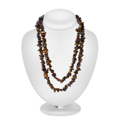 Tiger Eye Chips Mala