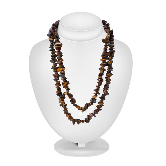 Tiger Eye Chips Mala
