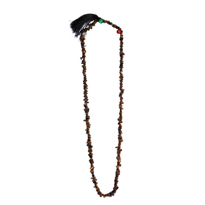 Tiger Eye Chips Mala