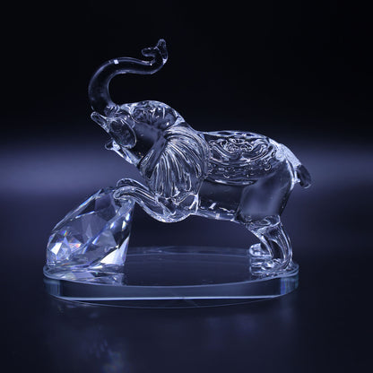 Transparent Elephant Crystal