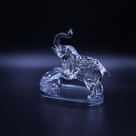 Transparent Elephant Crystal