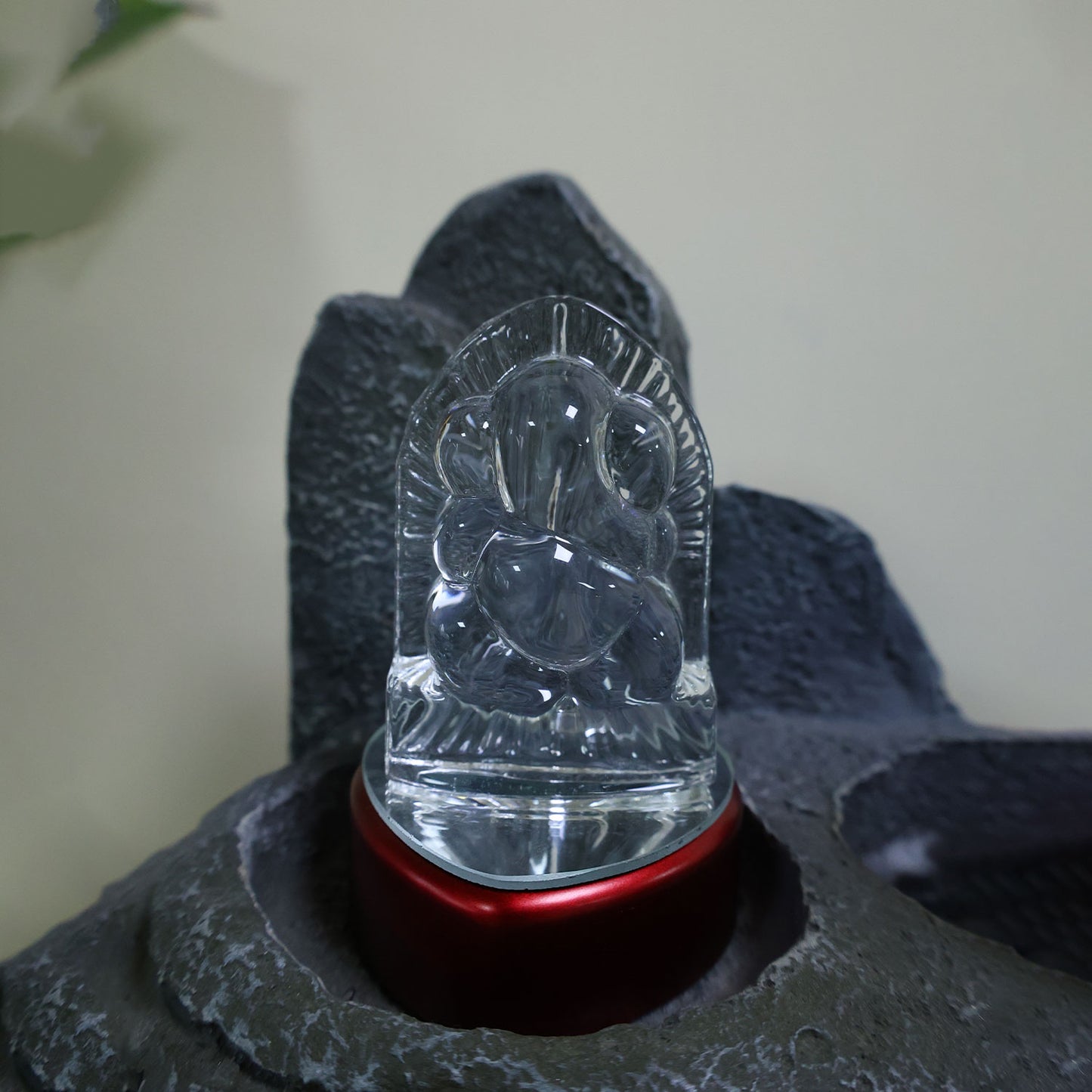 Transparent Ganesh Ji Crystal