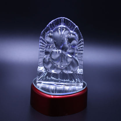 Transparent Ganesh Ji Crystal