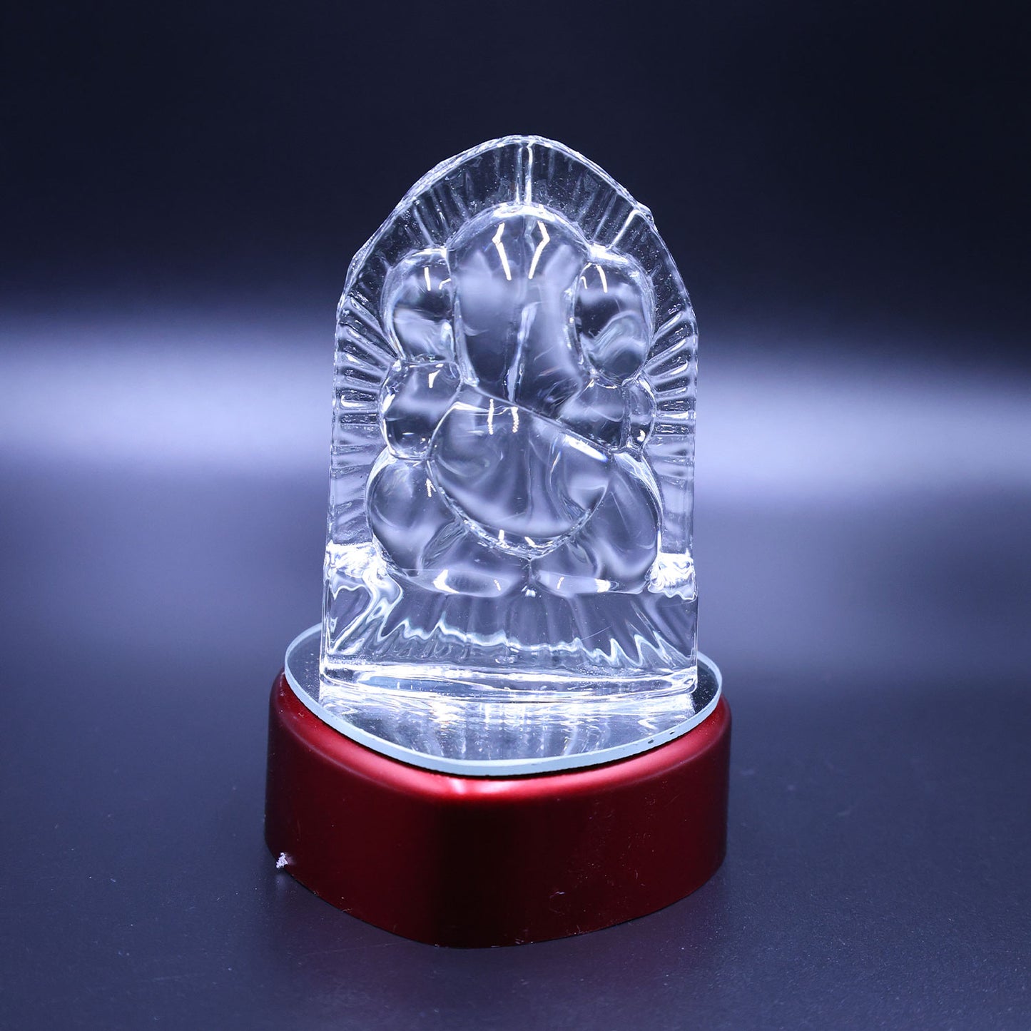 Transparent Ganesh Ji Crystal