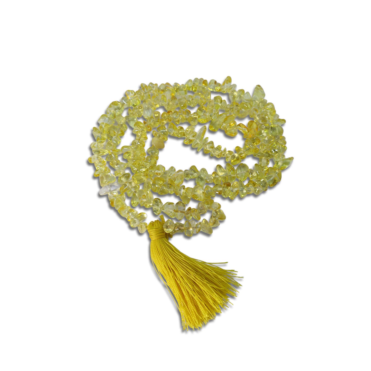 Yellow Opal Chips Mala