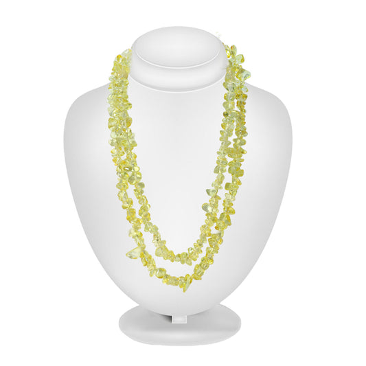 Yellow Opal Chips Mala