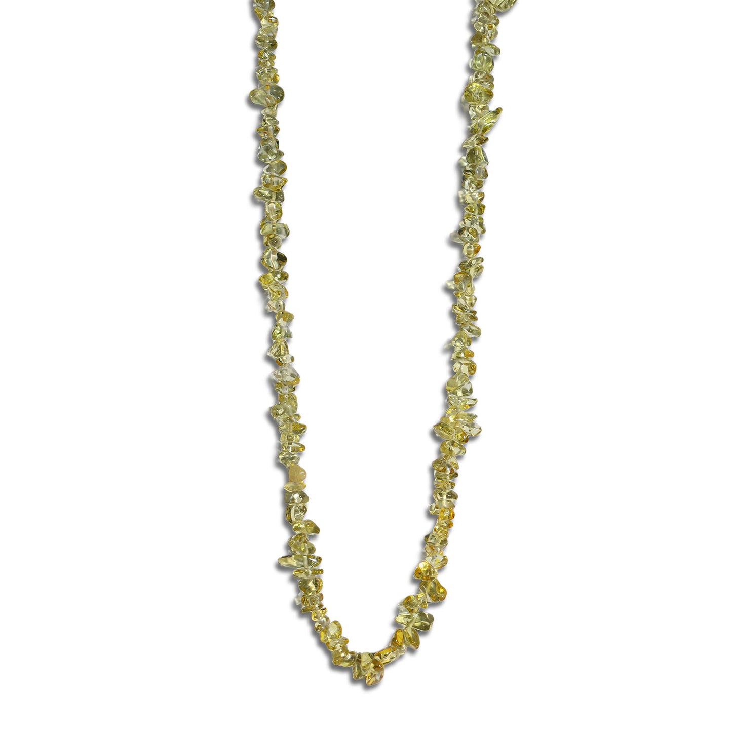 Yellow Opal Chips Mala