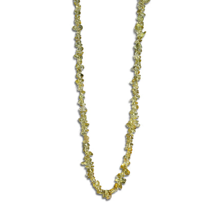 Yellow Opal Chips Mala